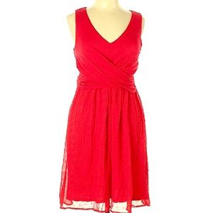 Flirty Red Anthropologie Dress